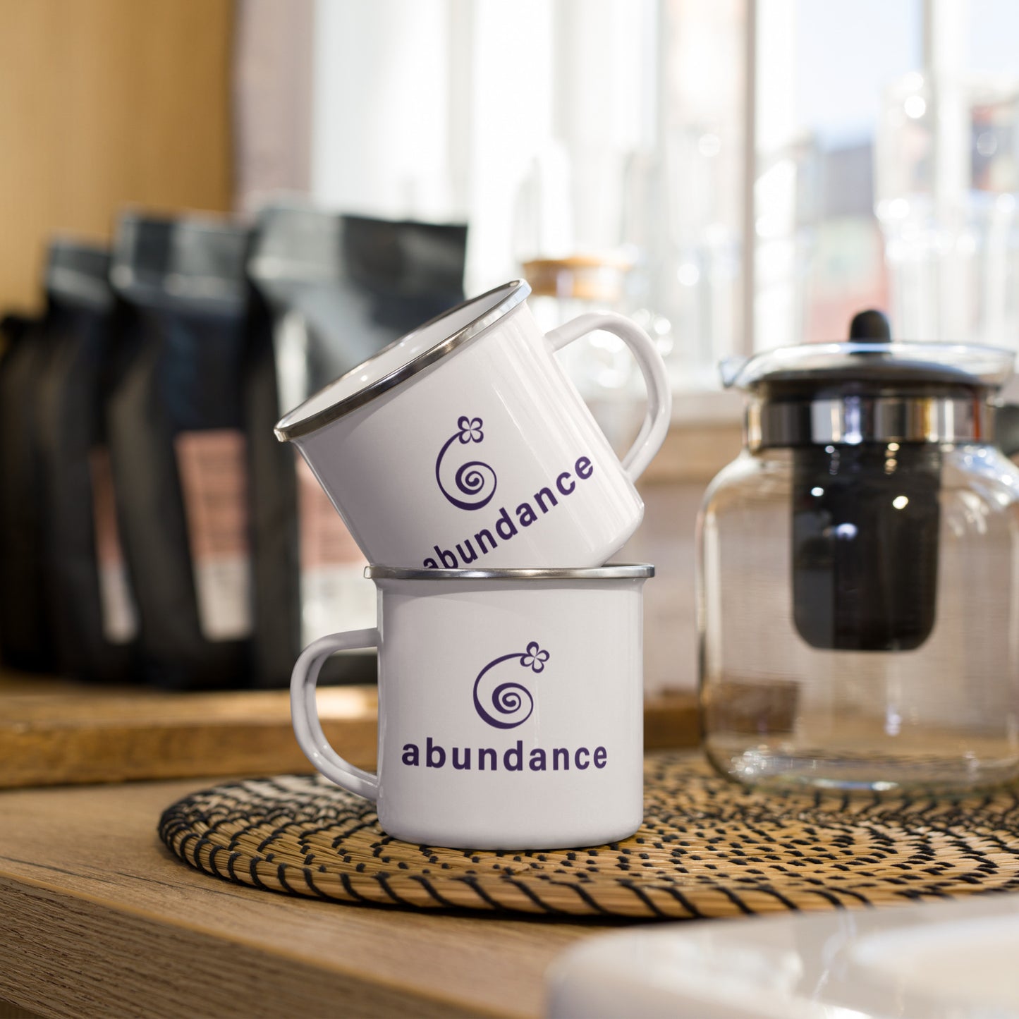 Abundance enamel Mug