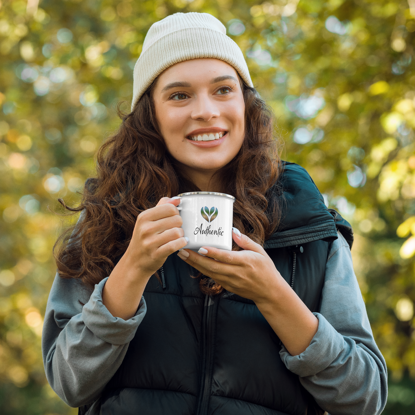 Authentic Enamel Mug
