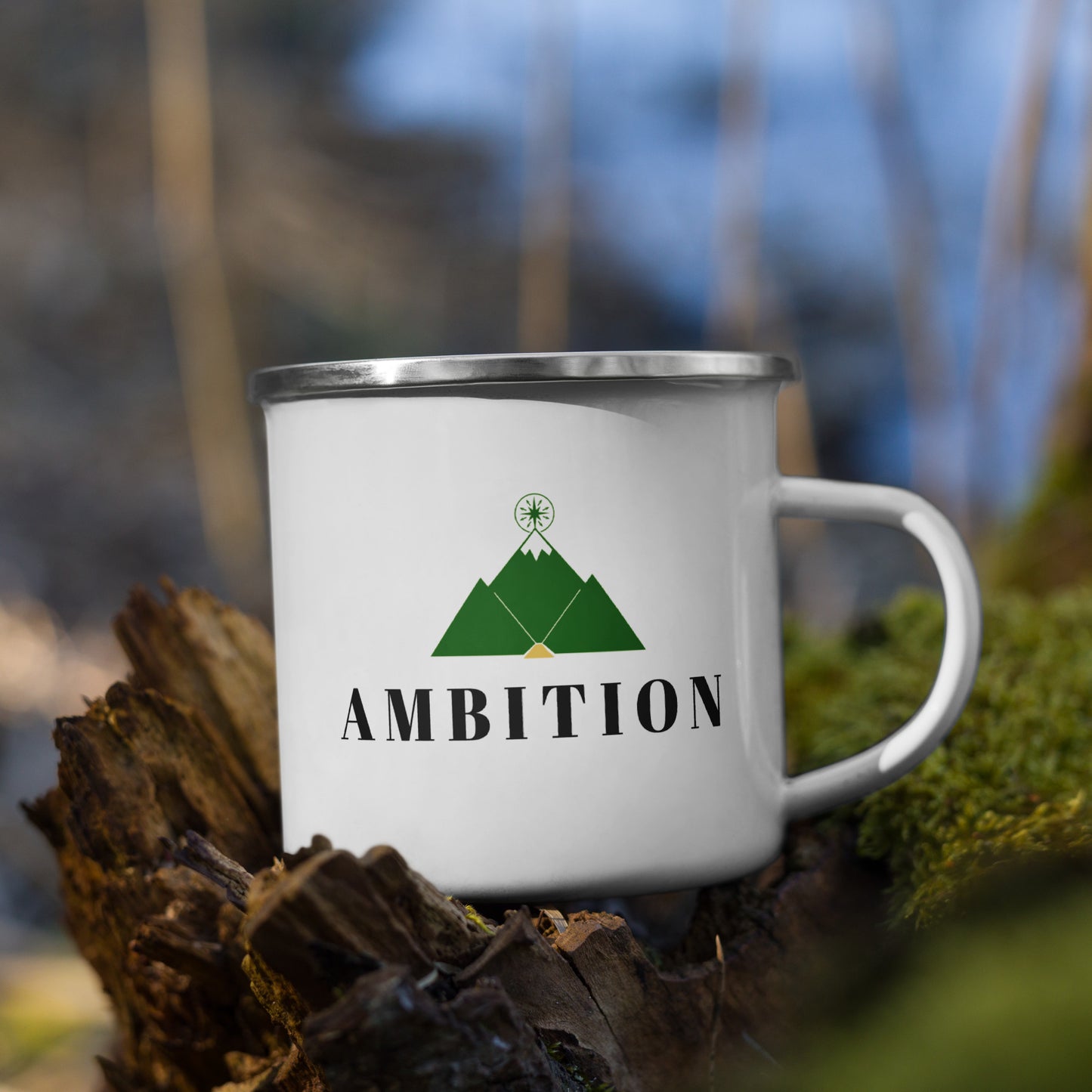 Ambition Enamel Mug