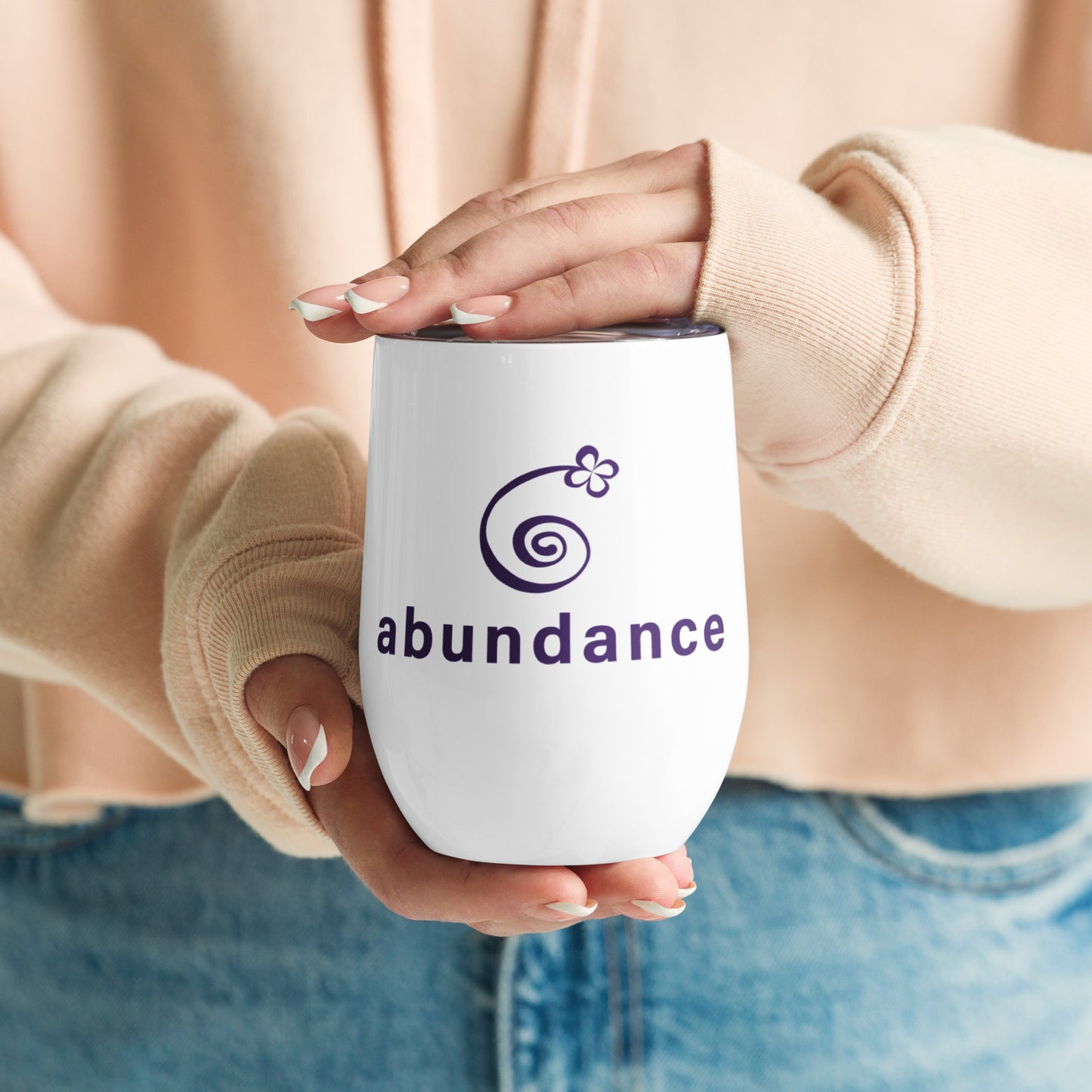 Abundance wine tumbler