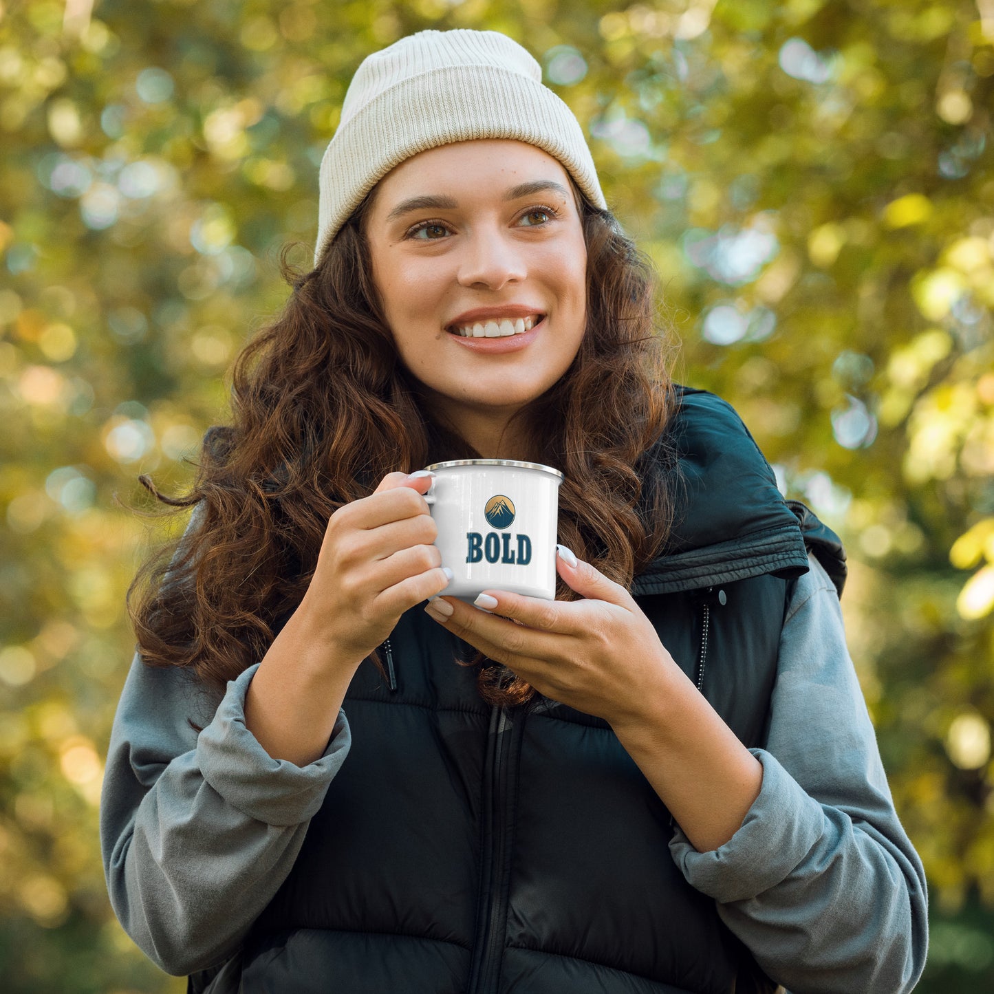Bold Enamel Mug