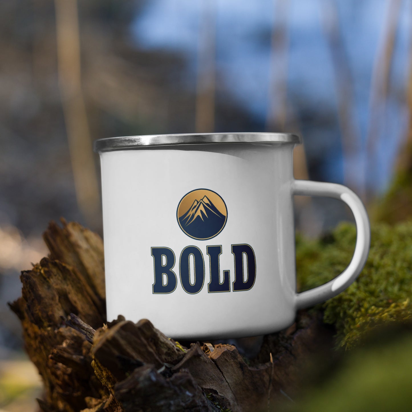 Bold Enamel Mug